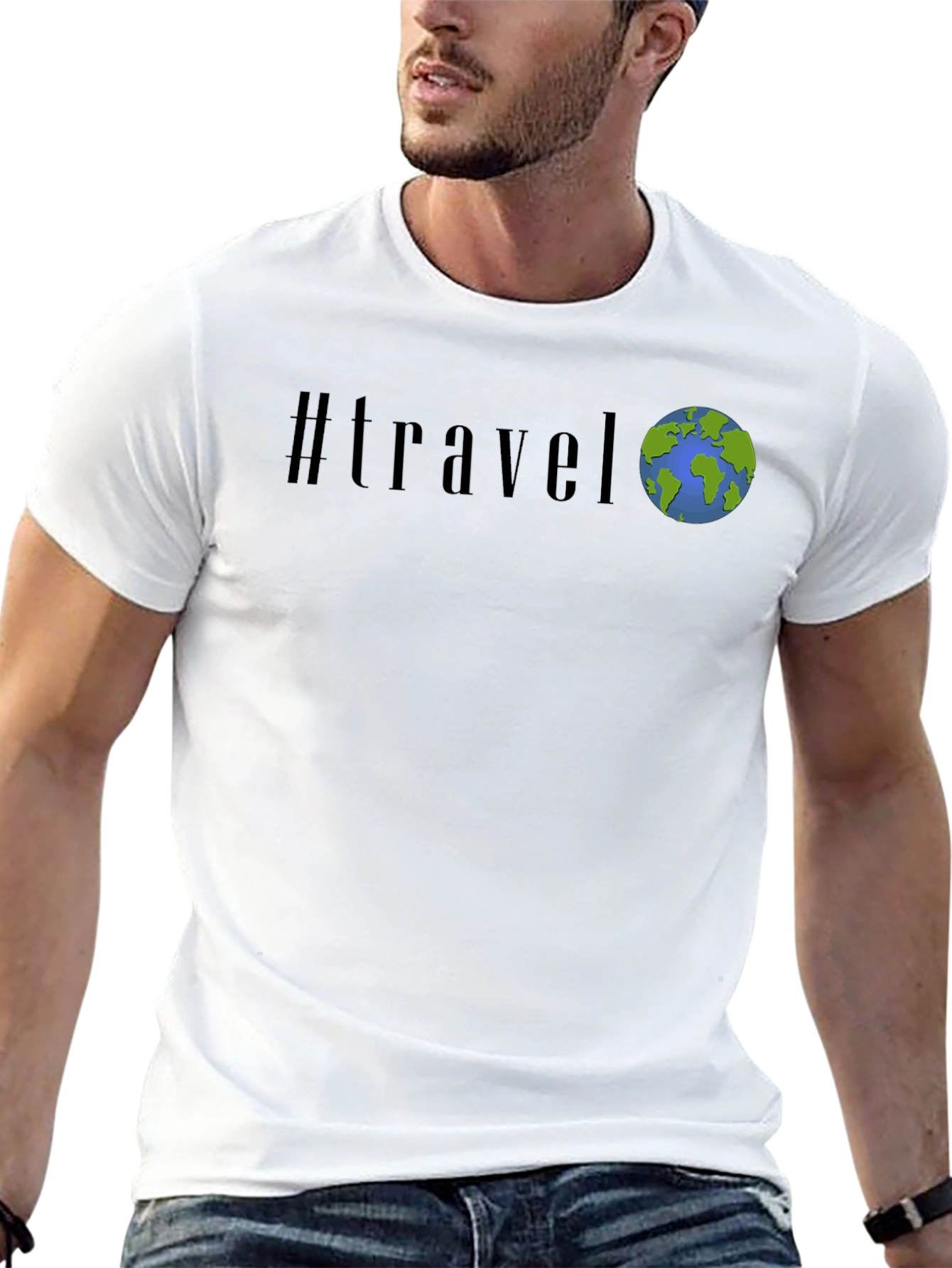 #travel Earth Graphic Tee - Adventure Ready Shirt