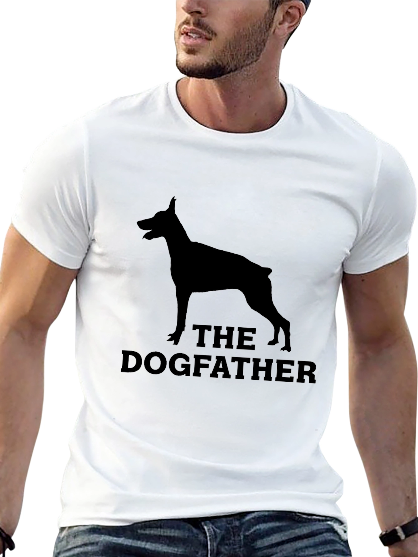 The Dogfather T-Shirt - Black Novelty Tee