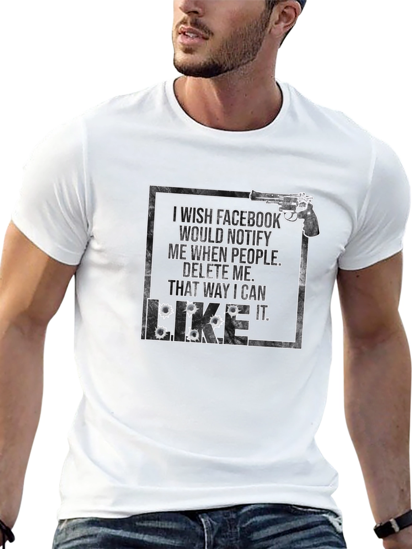 I Wish Facebook Would Notify Me T-Shirt