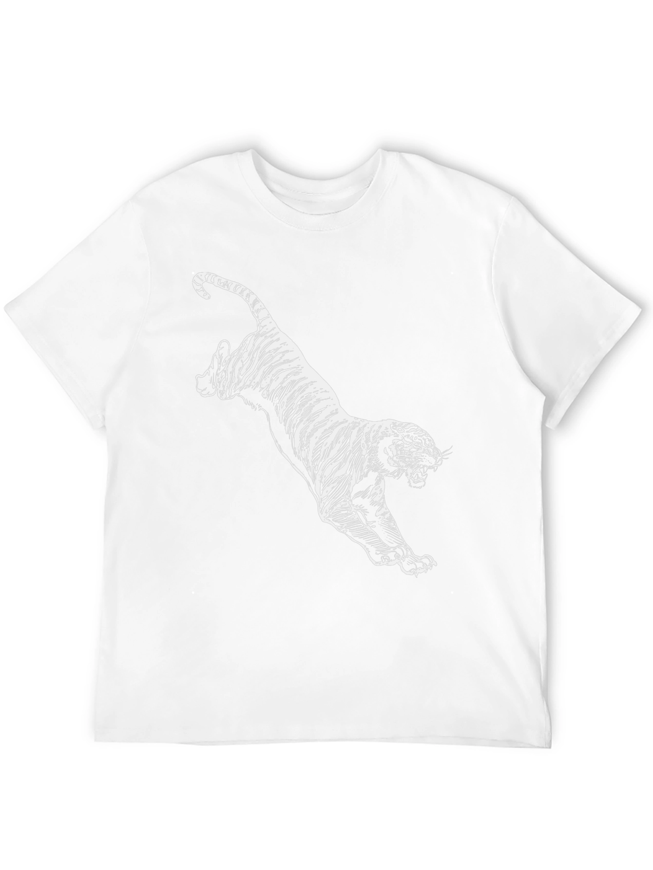 Black Tiger Graphic Tee