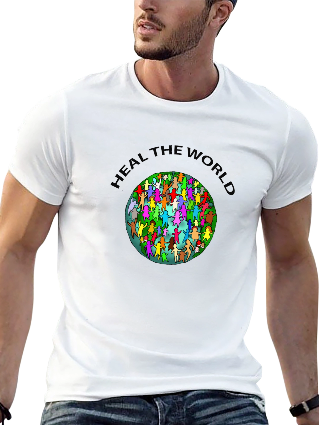 Heal The World Graphic T-Shirt