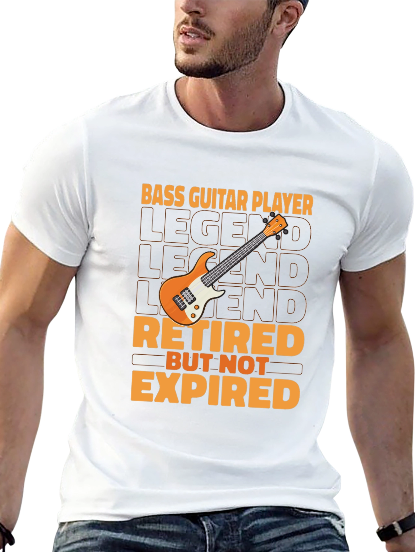 Bass Guitar Player Retired T-Shirt