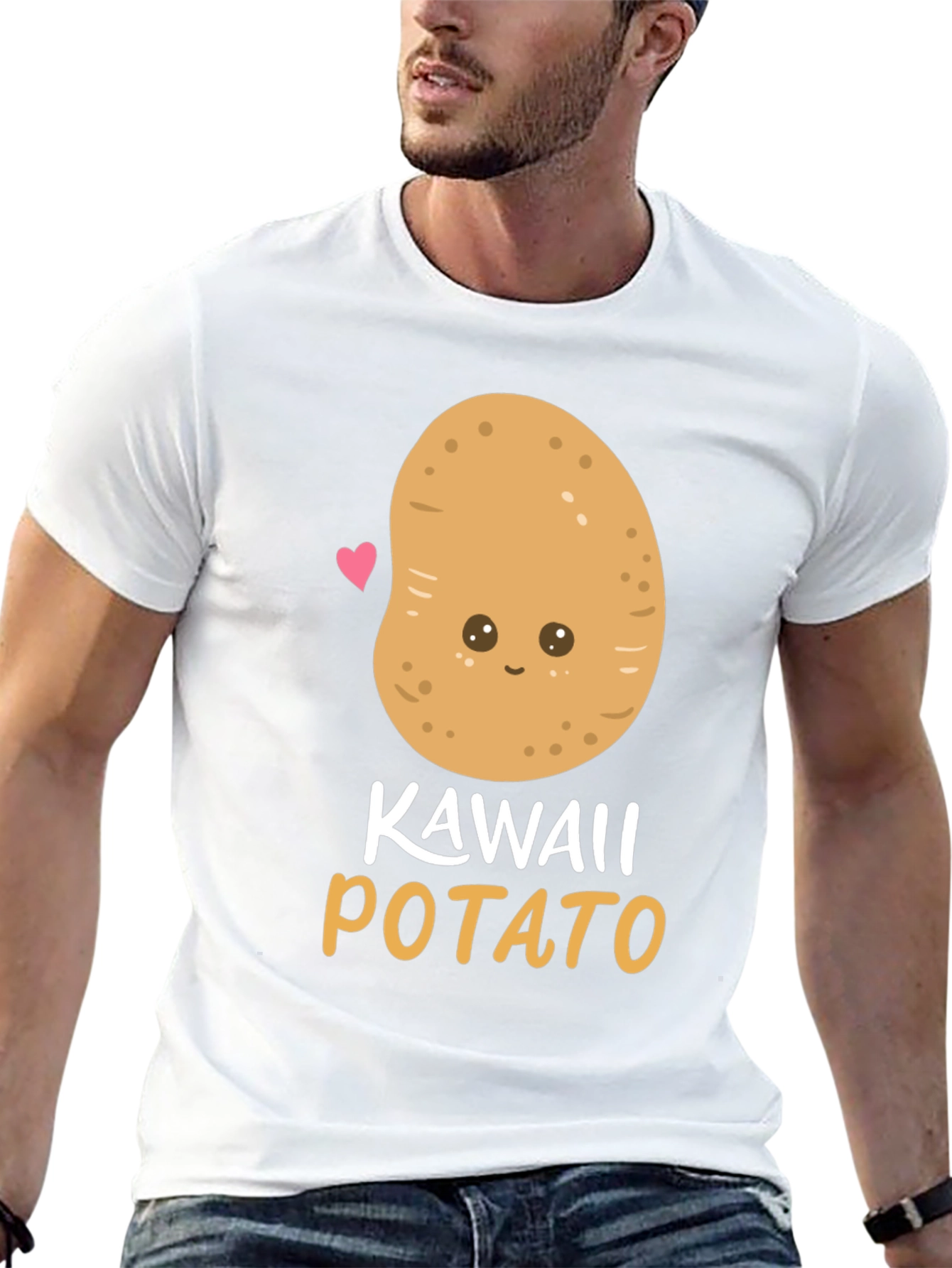 Kawaii Potato Graphic Tee - Unisex Comfort