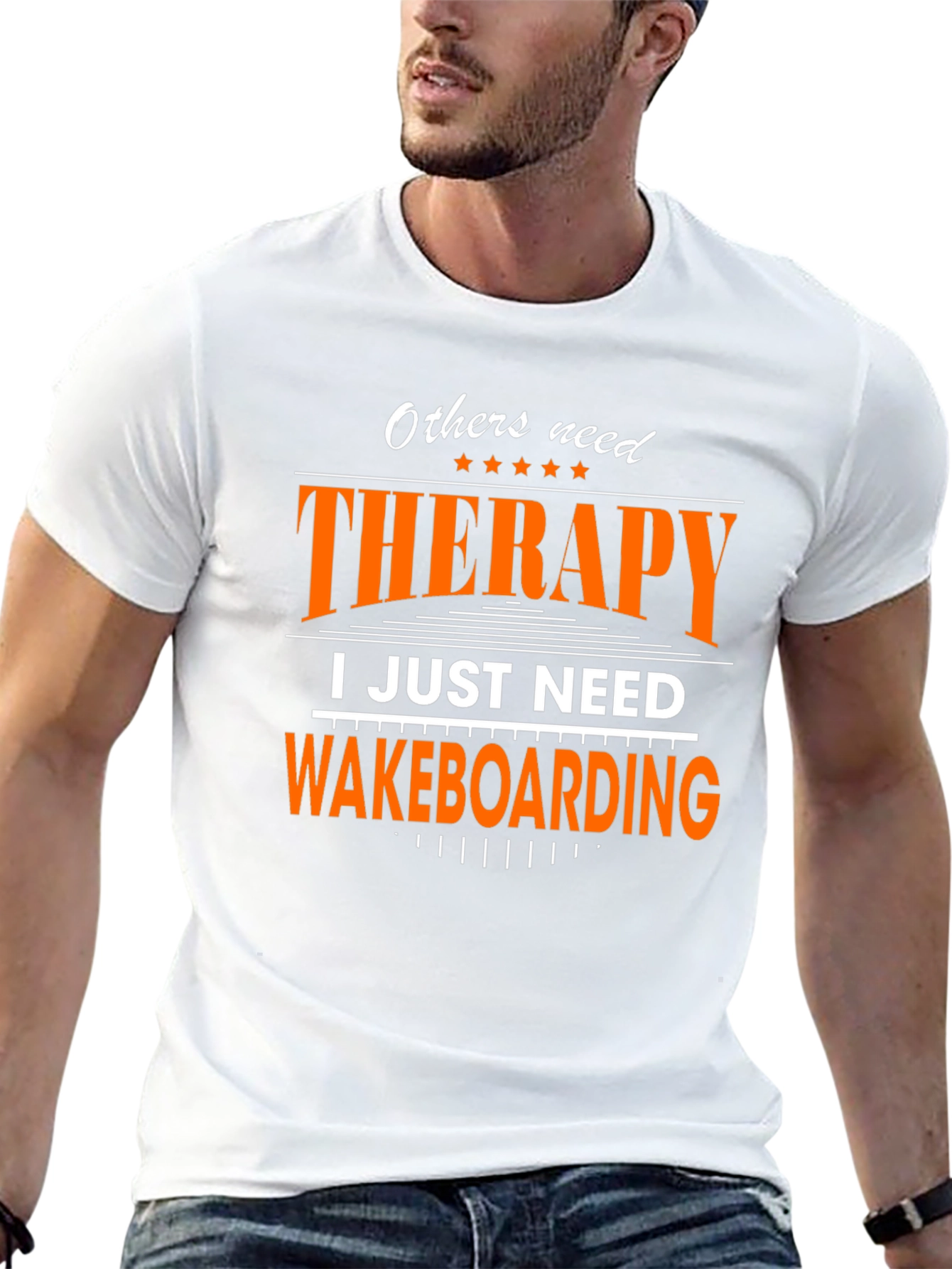 Wakeboarding Therapy T-Shirt - Funny Water Sports Tee