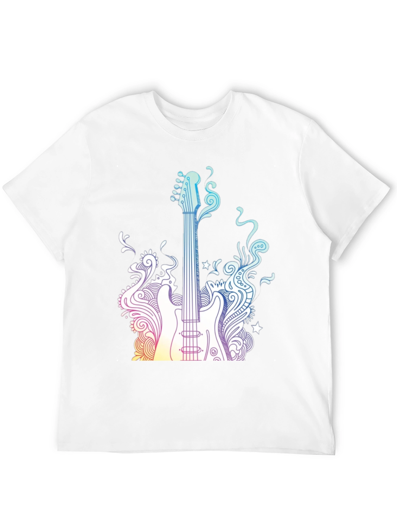 Guitar Graphic T-Shirt - Music Lovers Tee