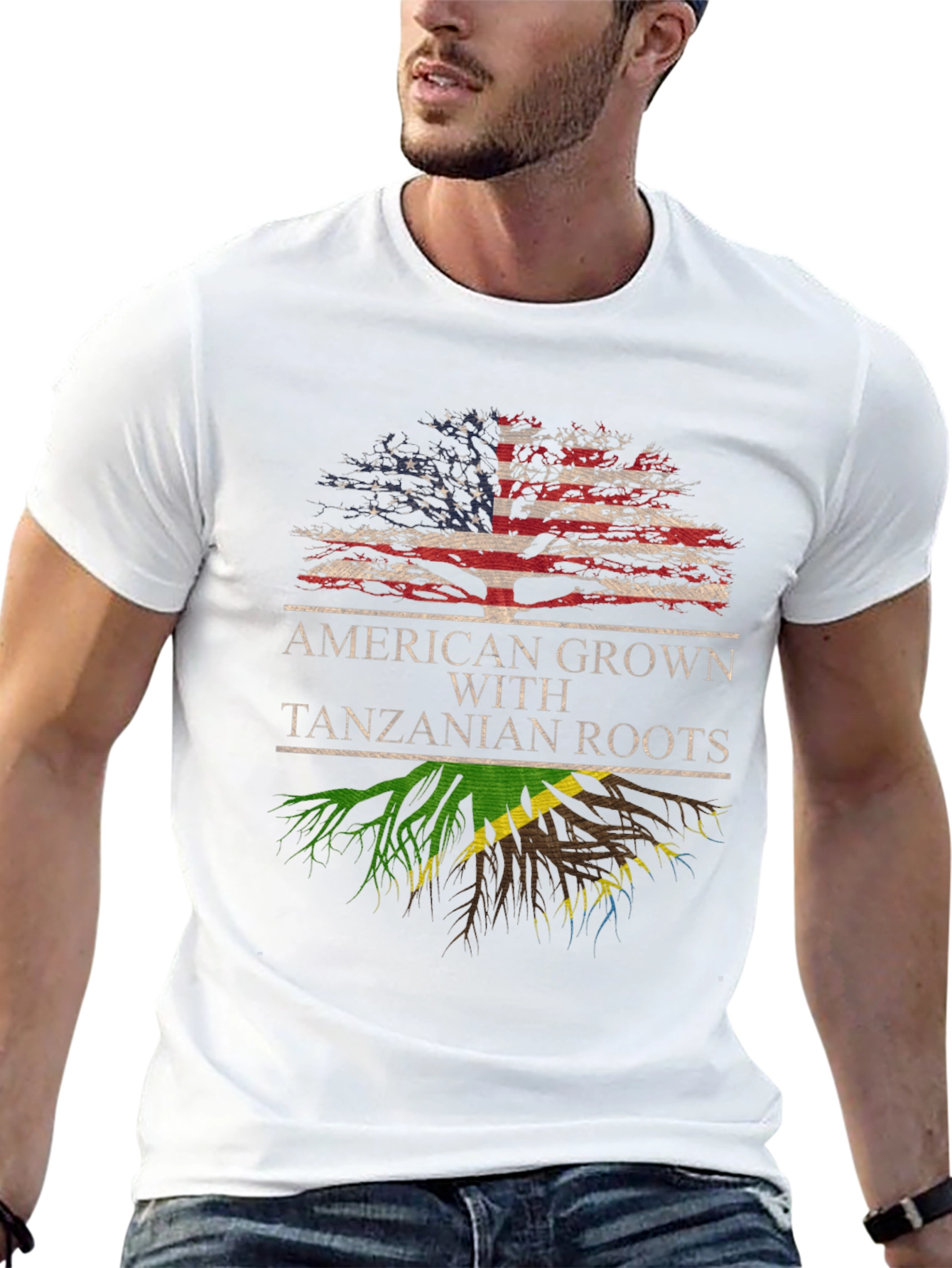 American Grown with Tanzanian Roots T-Shirt