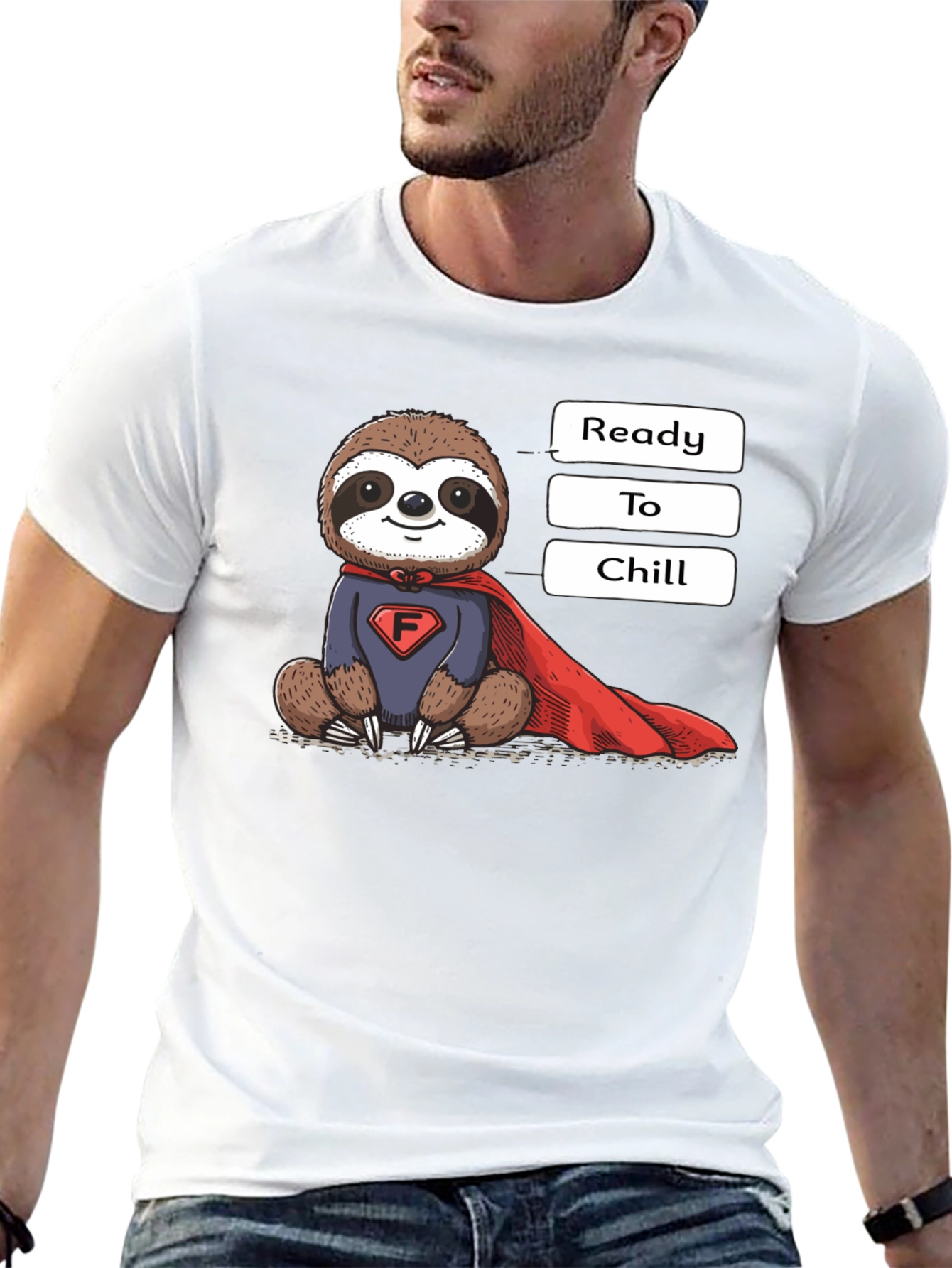 Ready to Chill Sloth T-Shirt