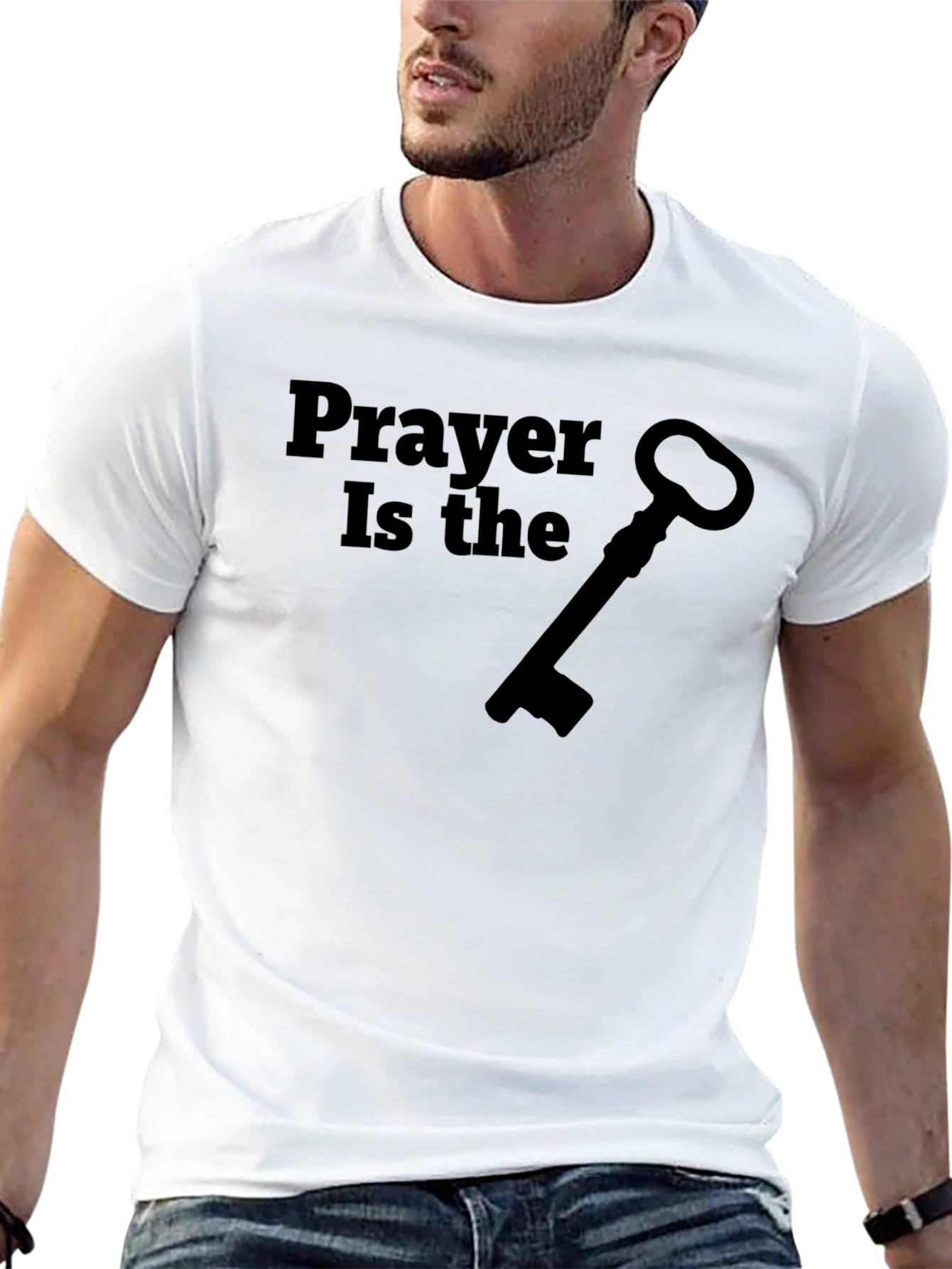 Prayer Is The Key Graphic T-Shirt