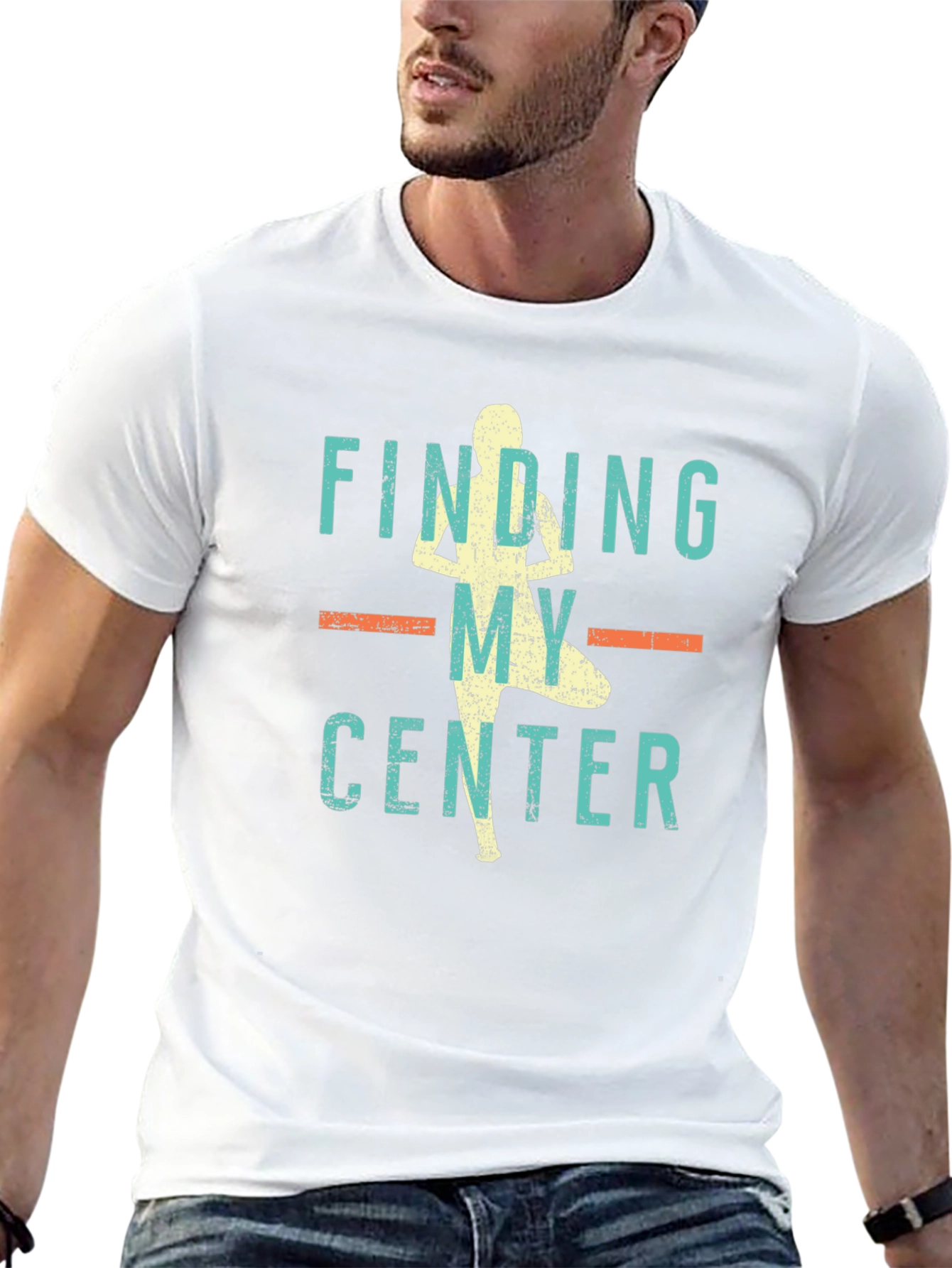 Finding My Center Yoga T-Shirt - Relaxed Fit