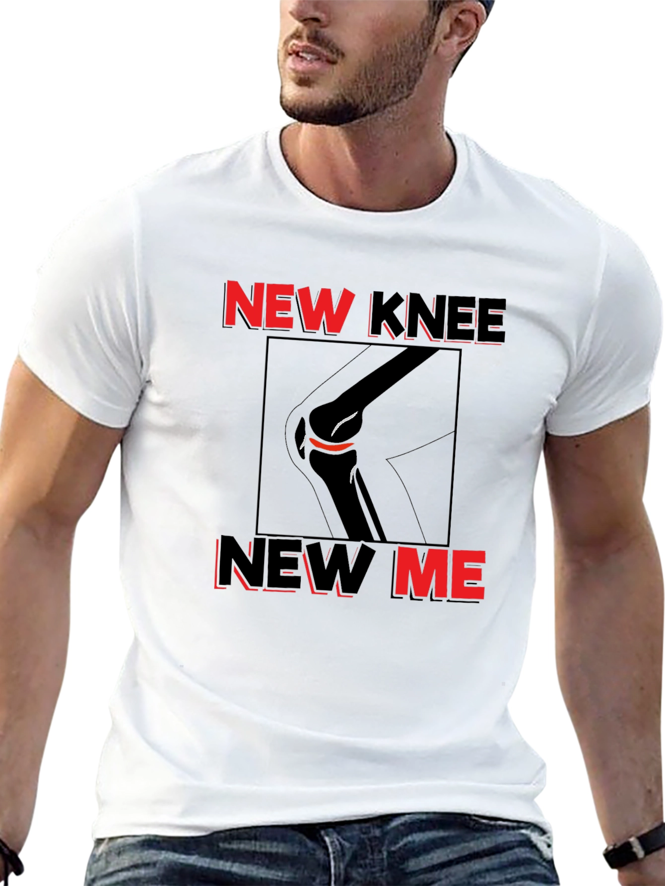 New Knee New Me Graphic Tee