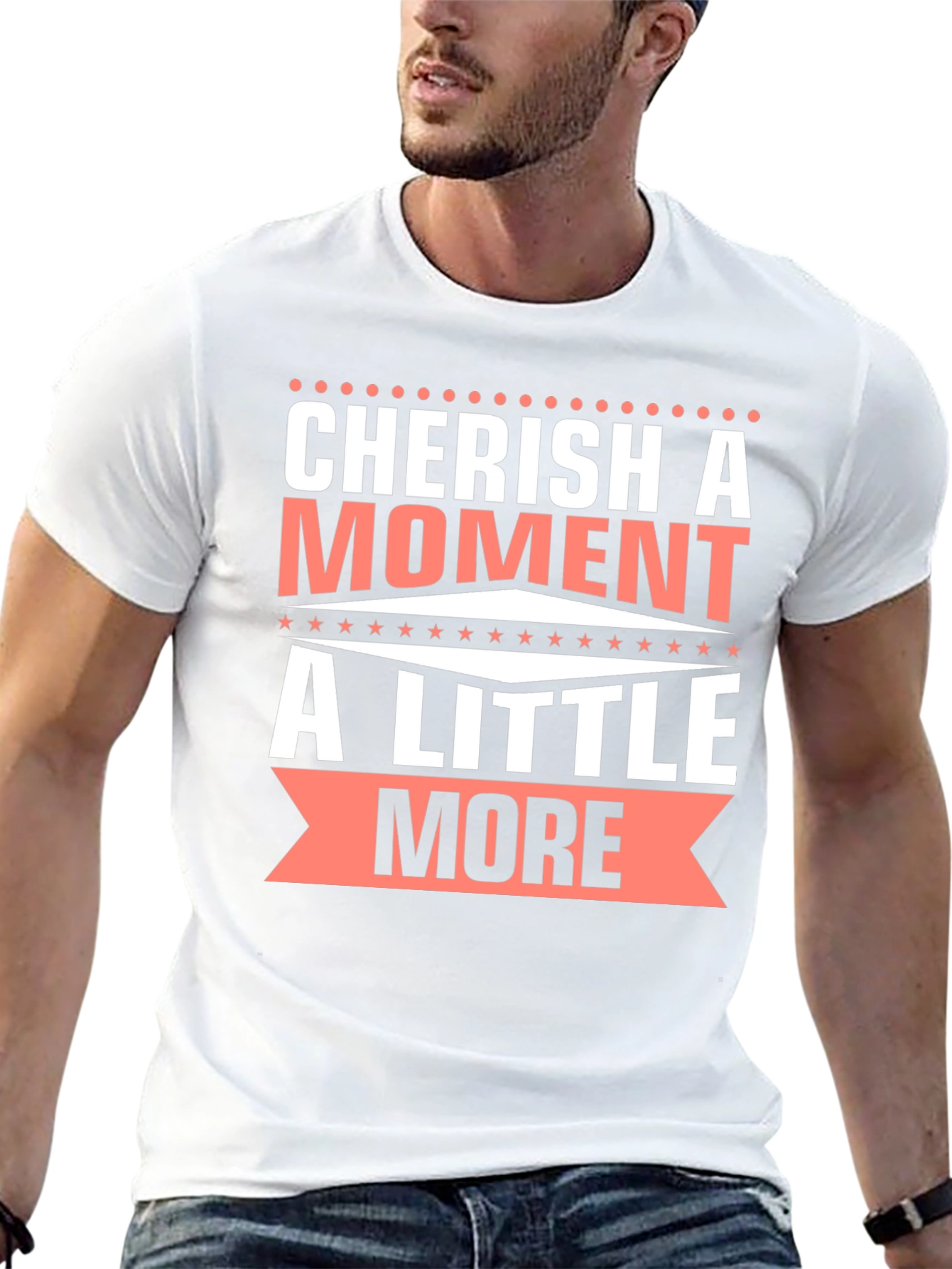 Cherish A Moment Graphic T-Shirt