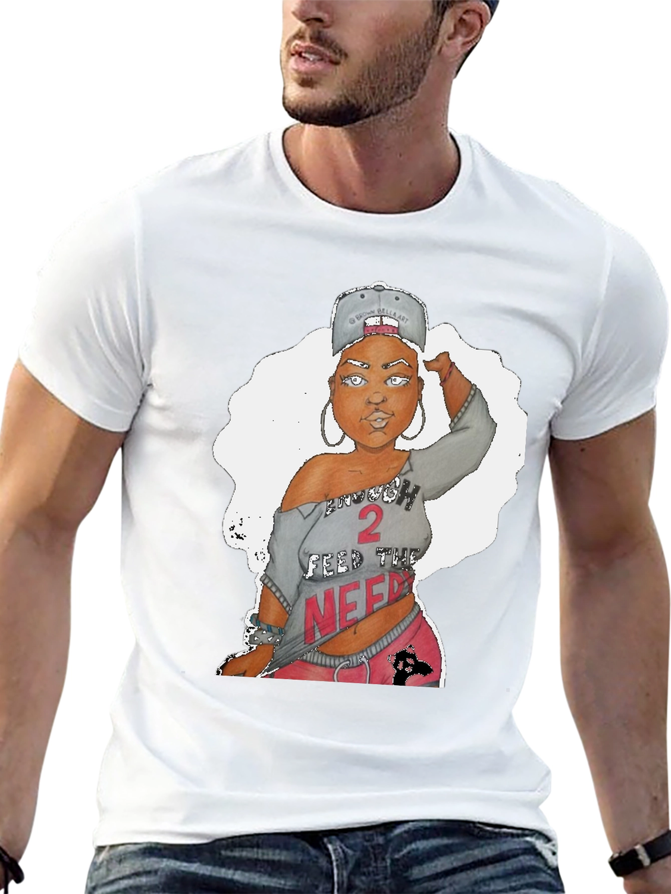 Brunch 2 Feed The Need Graphic T-Shirt