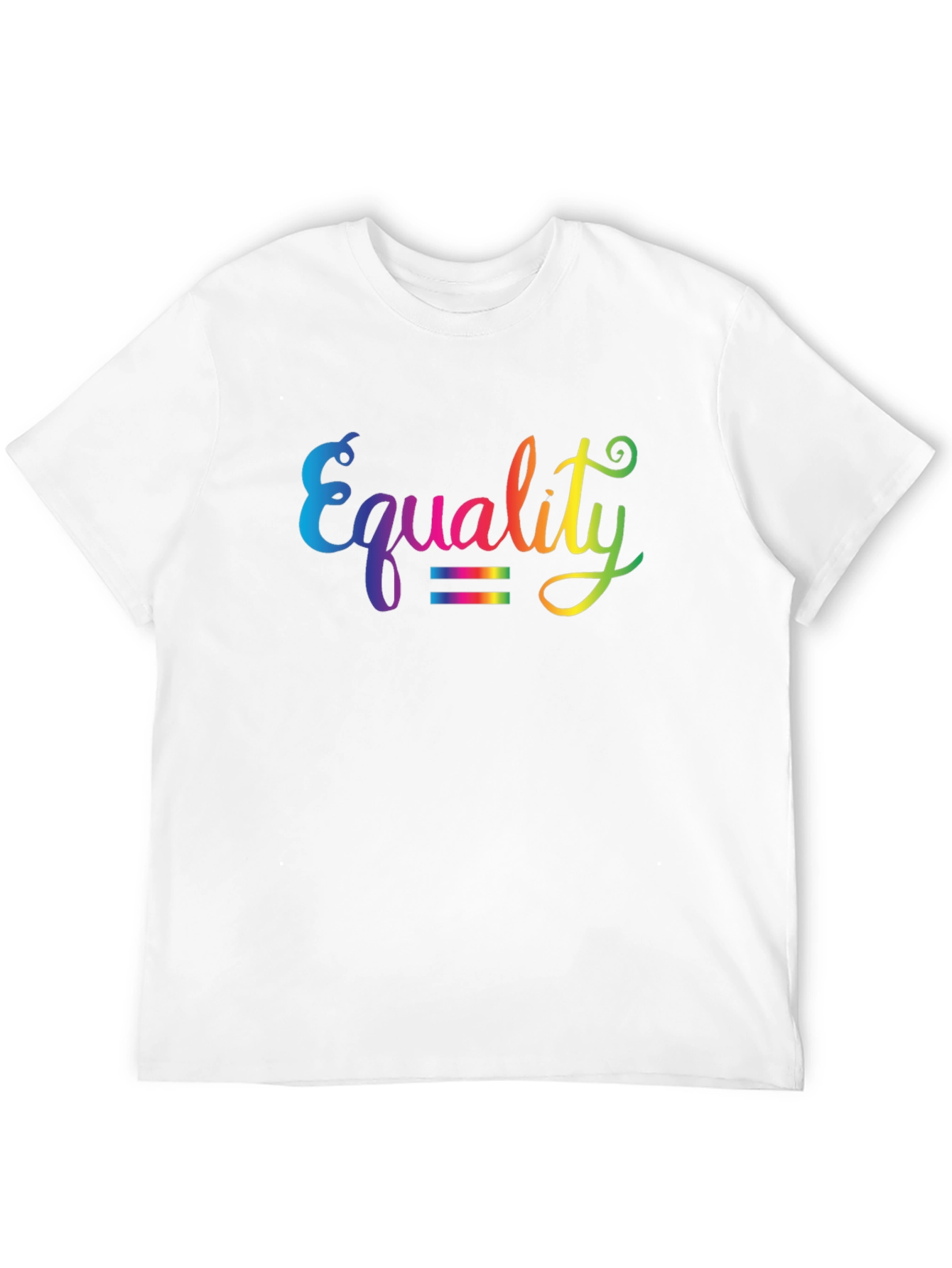 Equality Rainbow Graphic T-Shirt