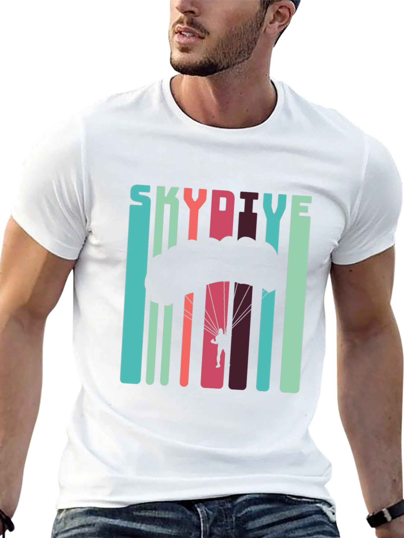 Skydiving Graphic T-Shirt - Adventure Seeker Tee