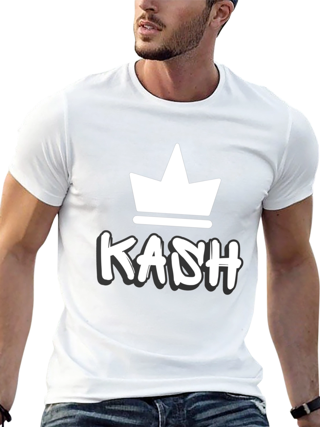 KASH Crown T-Shirt - Stylish Graphic Tee