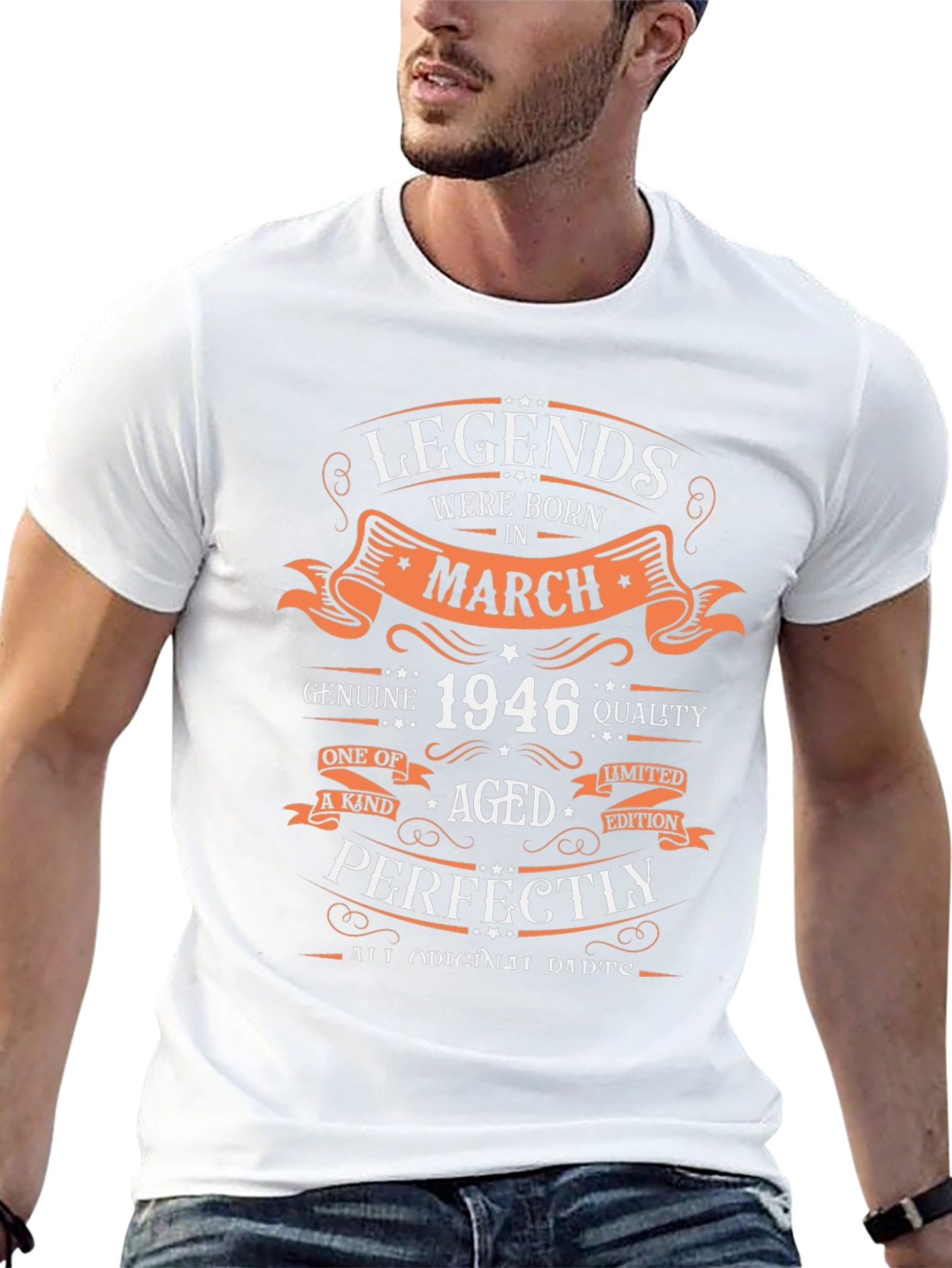 Legends Born in March 1946 T-Shirt