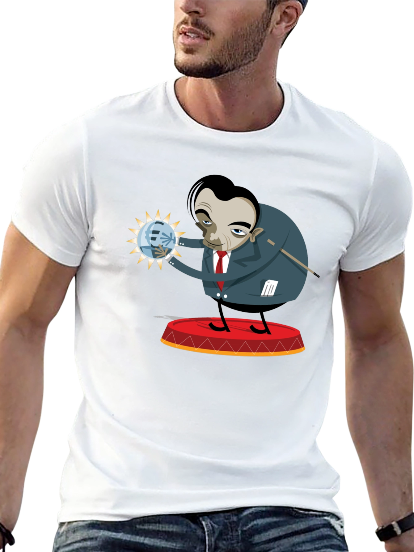 Mr. Bean Magic Act T-Shirt - Black