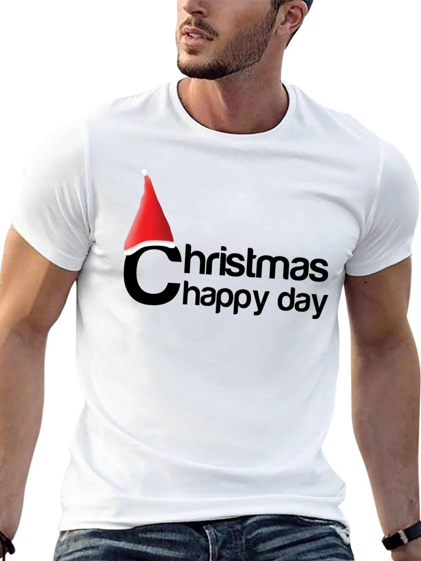 Christmas Happy Day Graphic Tee