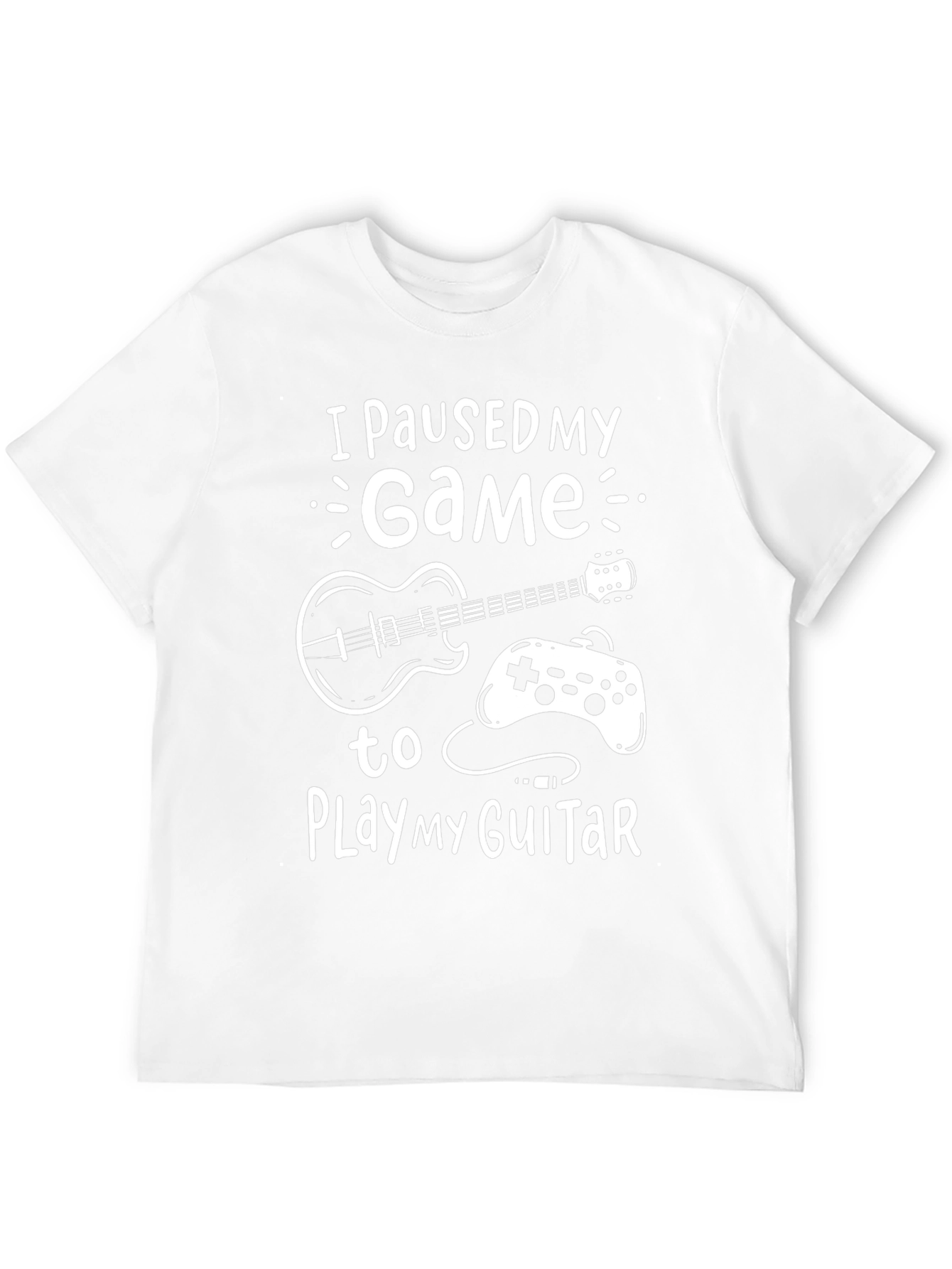 Funny Gamer Guitarist T-Shirt