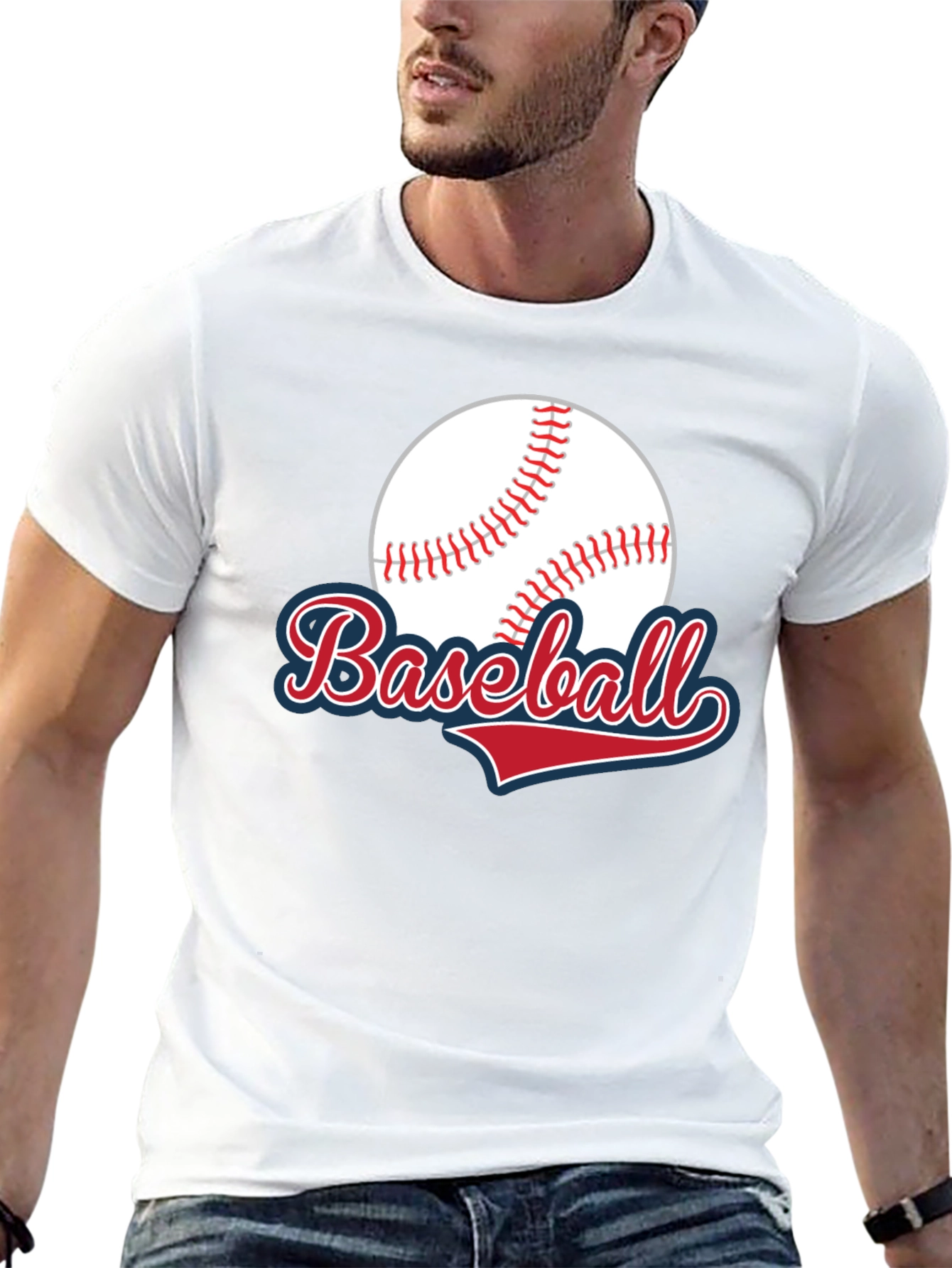 Baseball Graphic T-Shirt - Classic Design