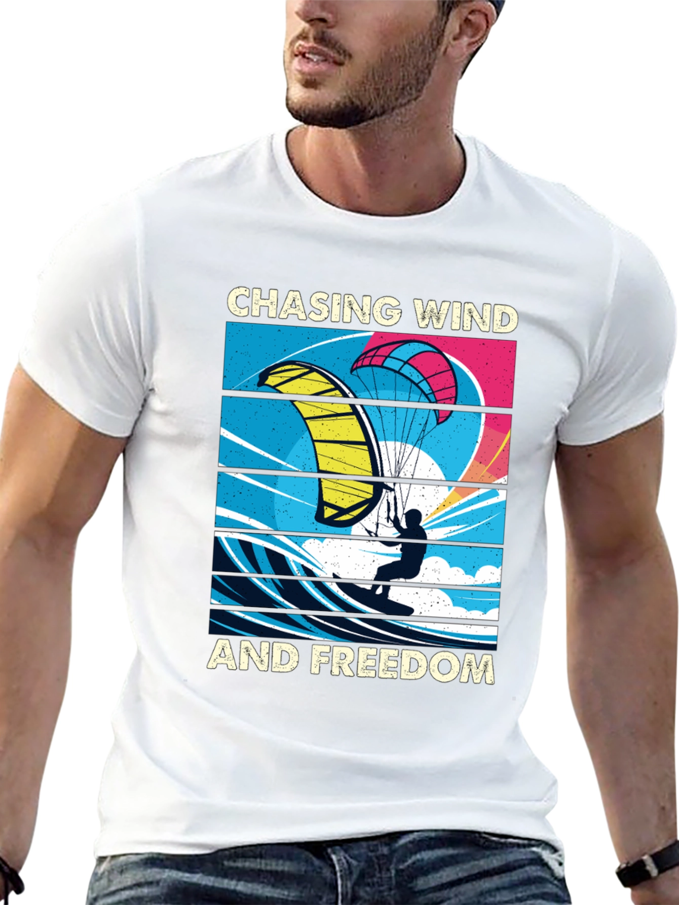 Chasing Wind and Freedom Graphic Tee