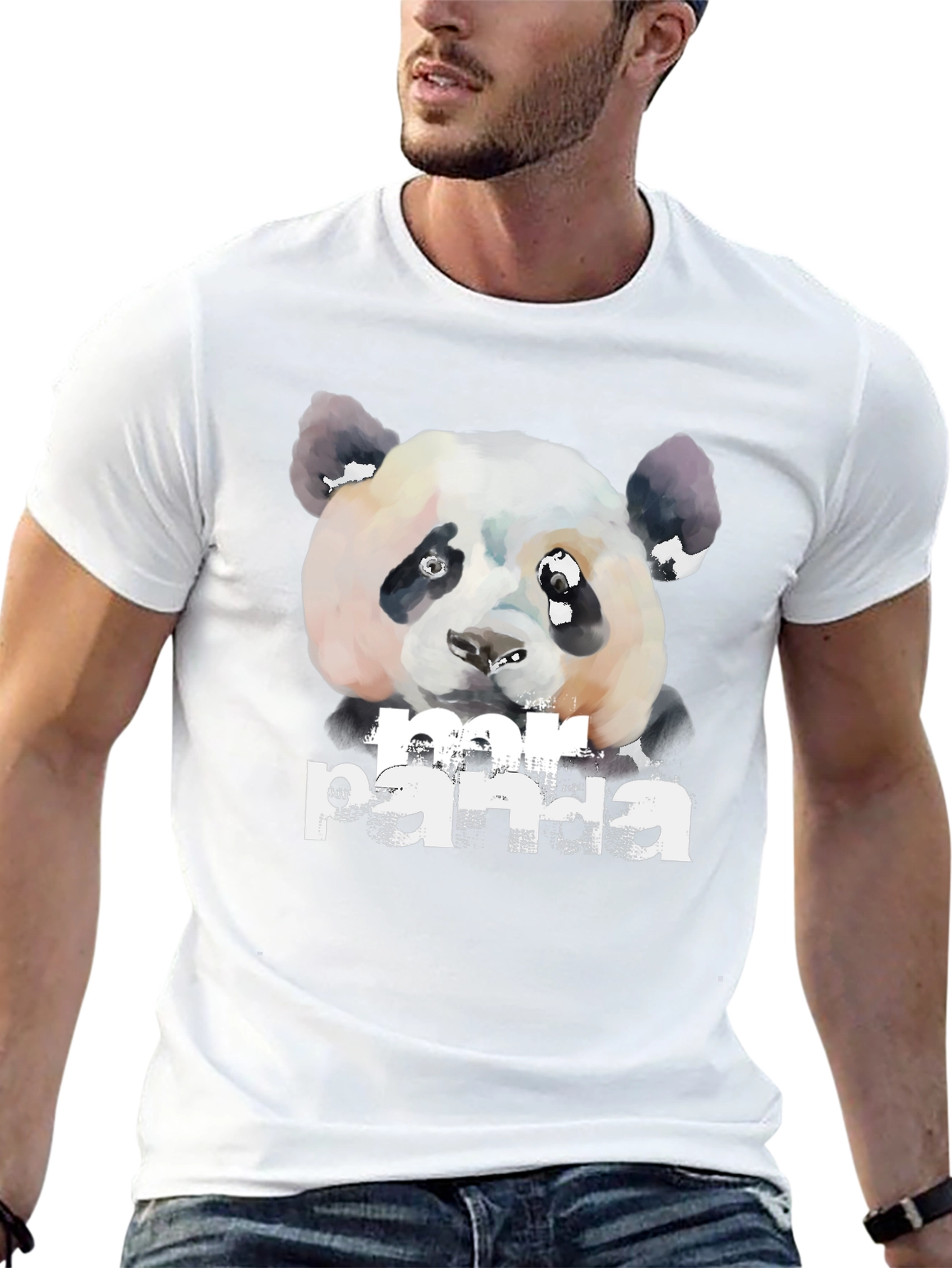Cool Panda T-Shirt: Unique Animal Graphic Tee