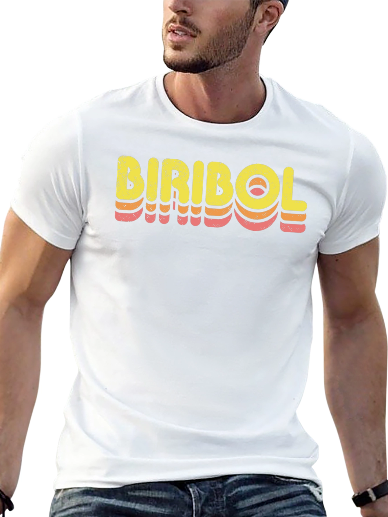 Biribol Retro Black T-Shirt