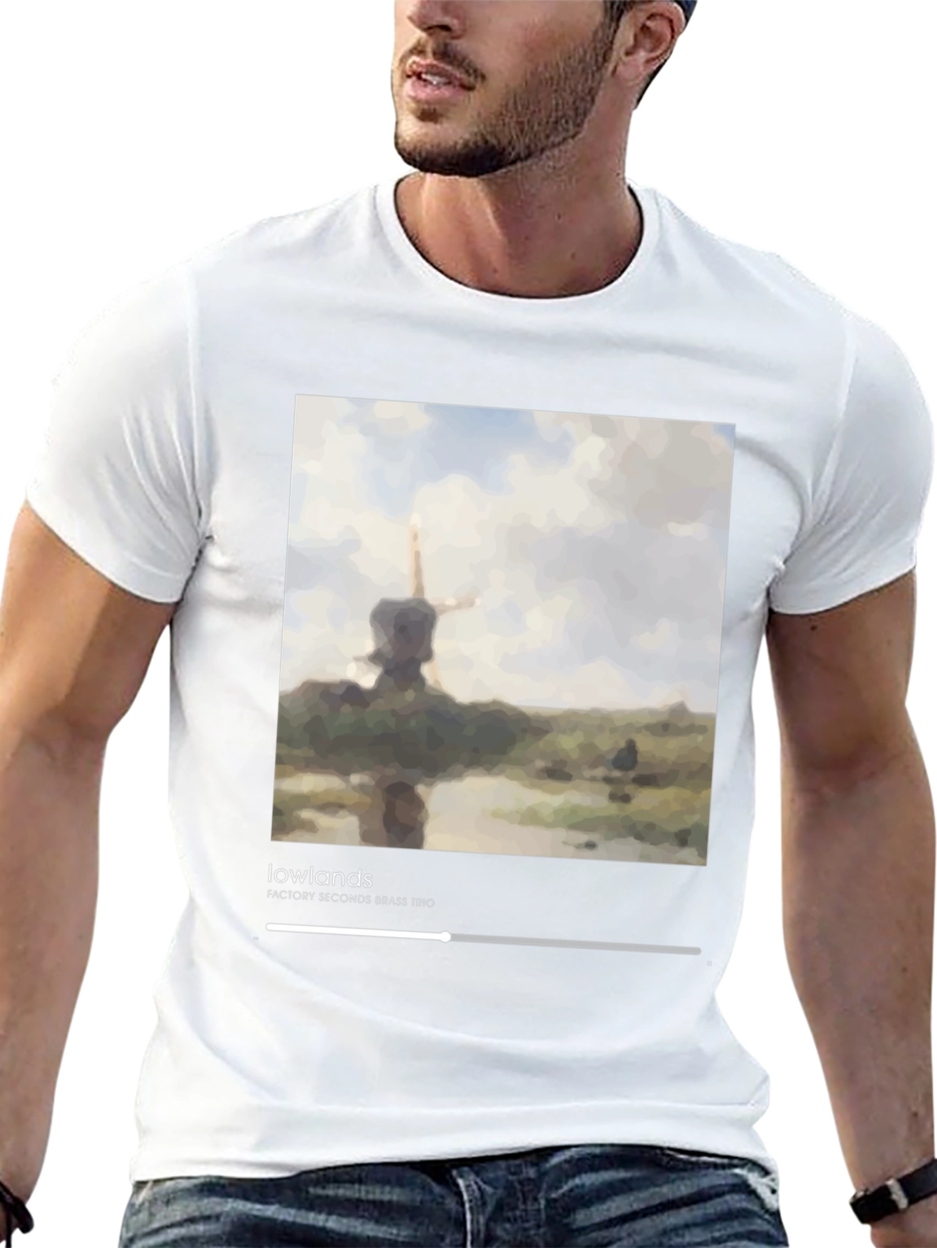 Lowlands Graphic Tee - Factory Seconds Brass Trio