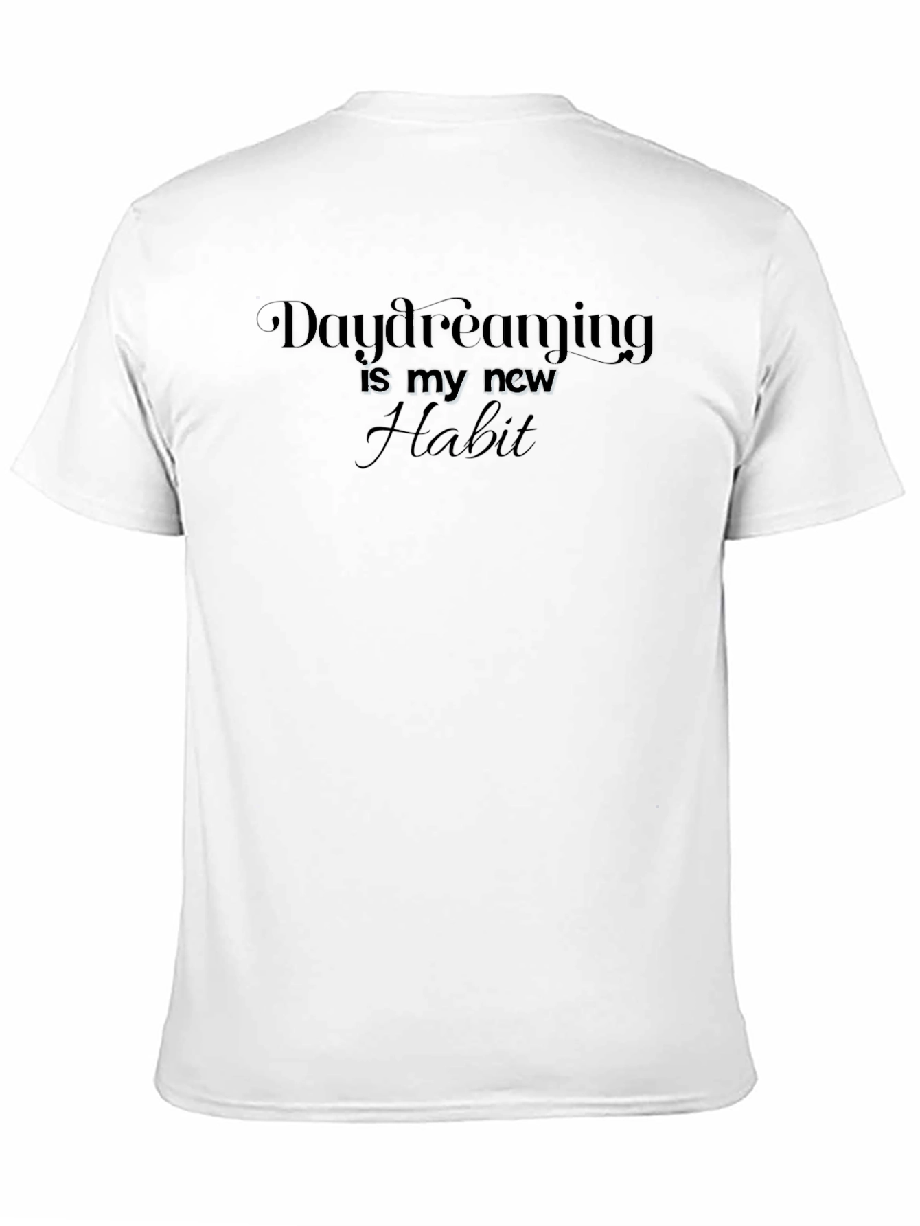Daydreaming New Habit Black T-Shirt