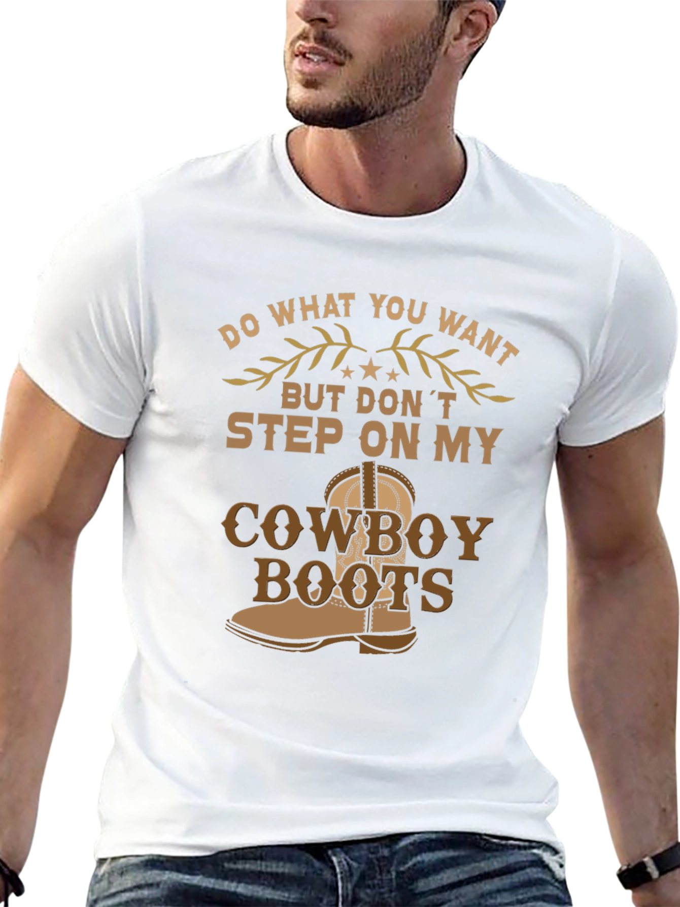 Do What You Want Cowboy Boots Graphic Tee