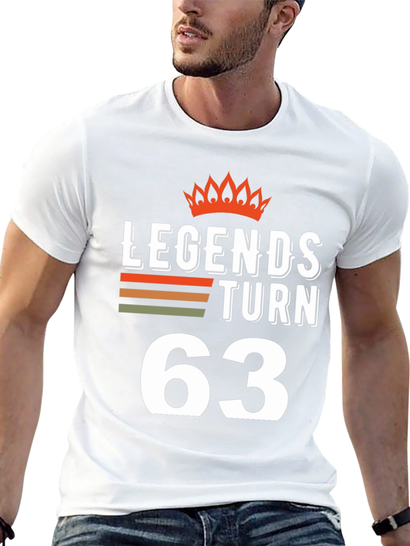 Legends Turn 63 T-Shirt - Birthday Gift