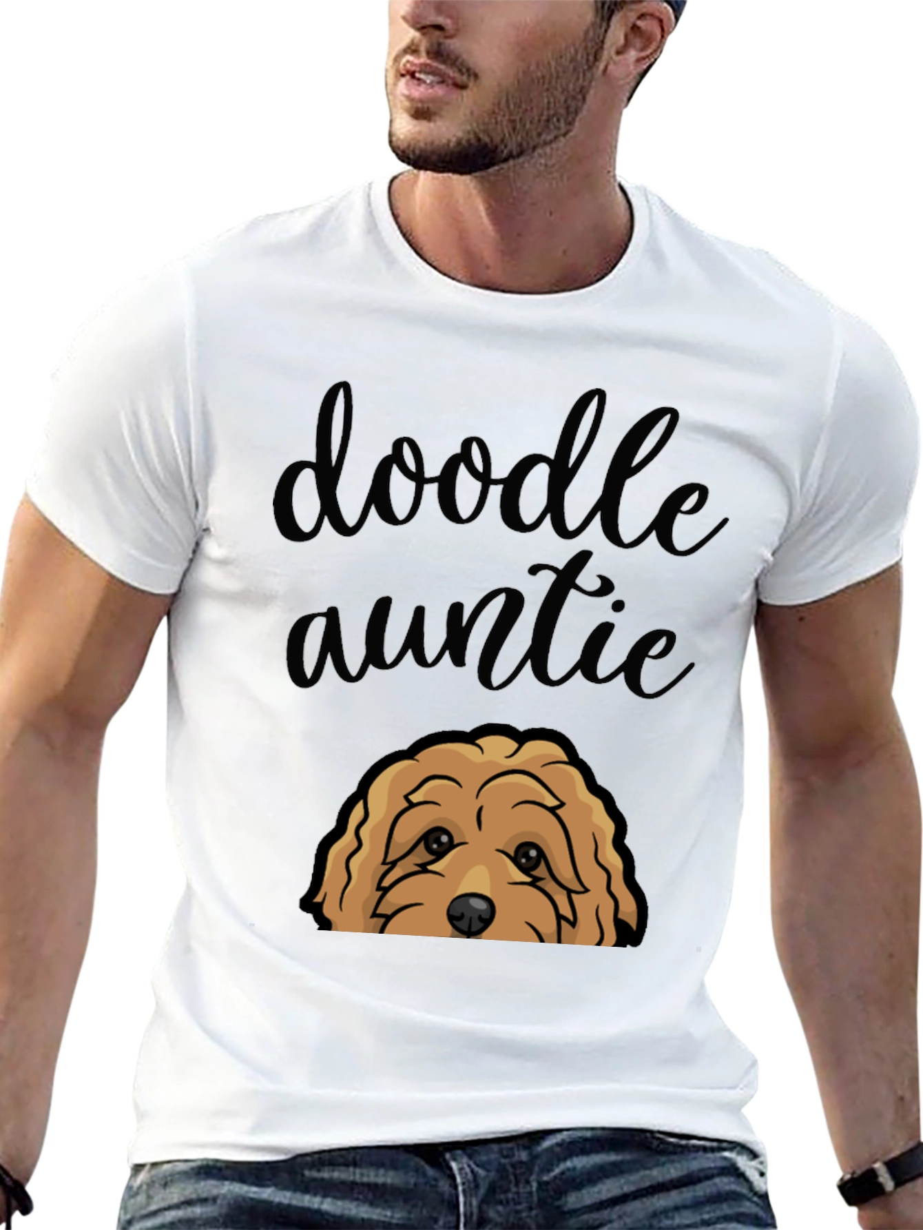 Doodle Auntie T-Shirt - Dog Lover Gift