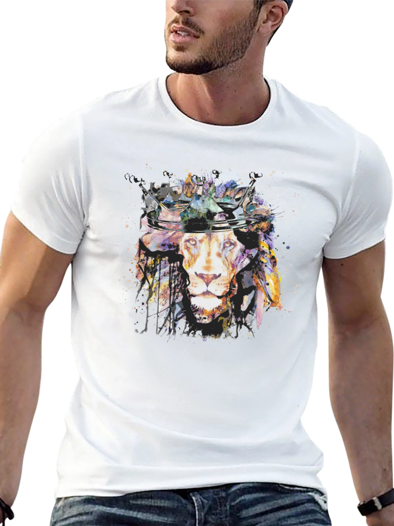 Lion King Crown Graphic Tee