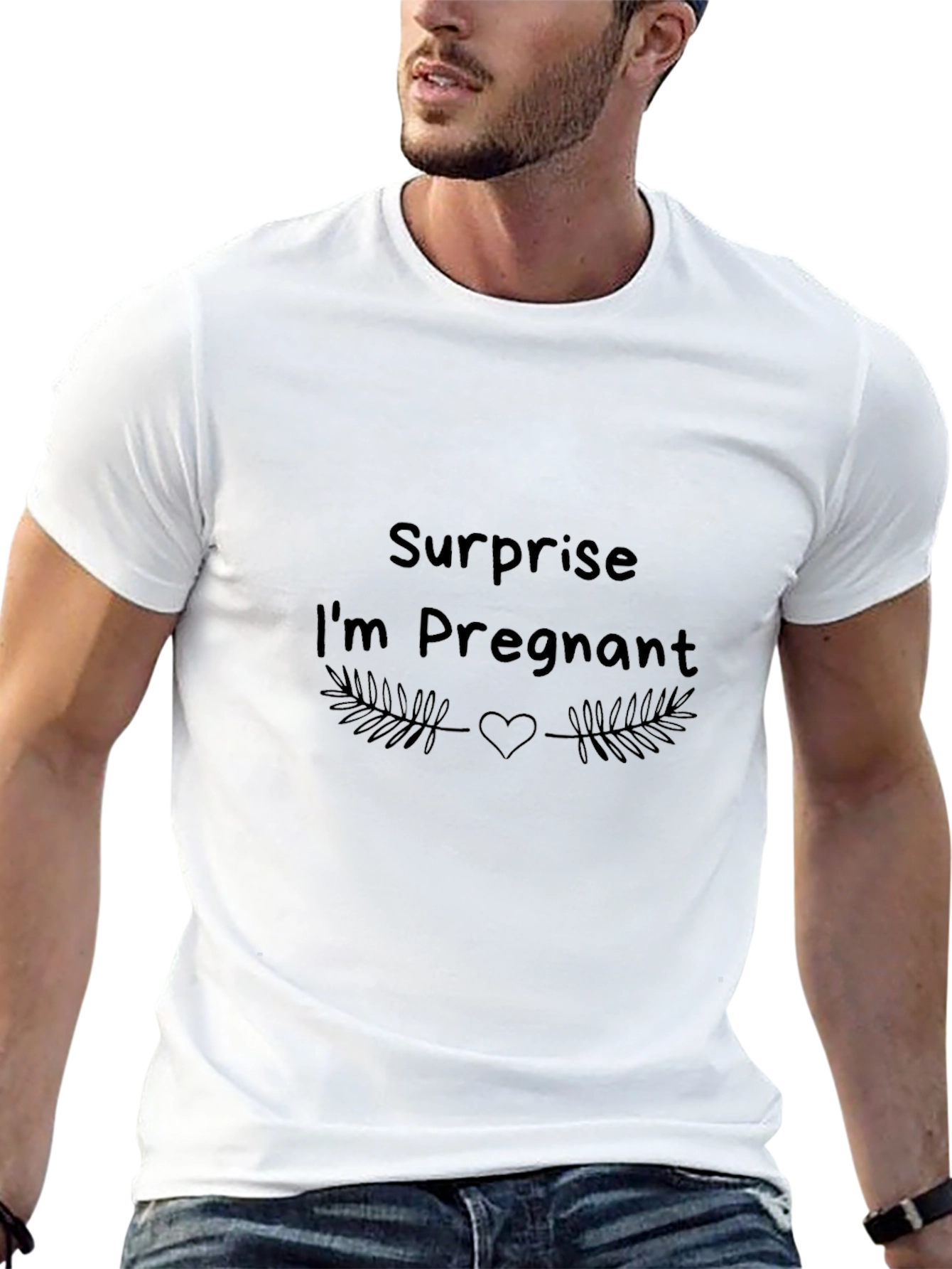 Surprise Pregnancy Announcement T-Shirt