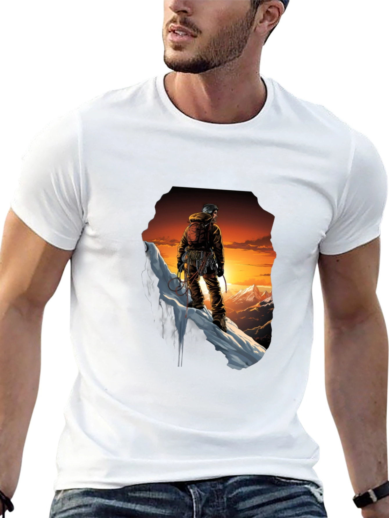 Mountaineer Graphic Tee - Adventure Awaits!