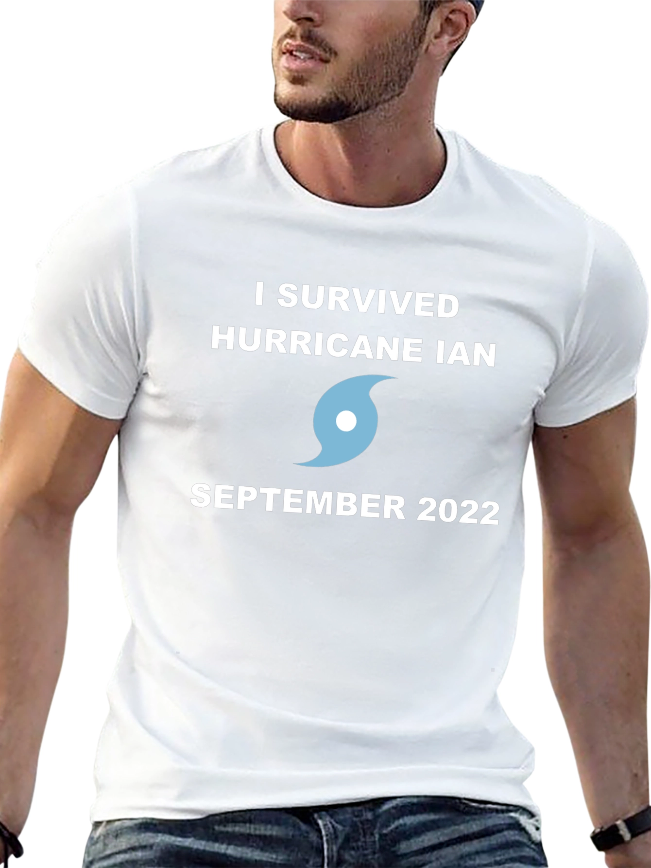 I Survived Hurricane Ian Black T-Shirt