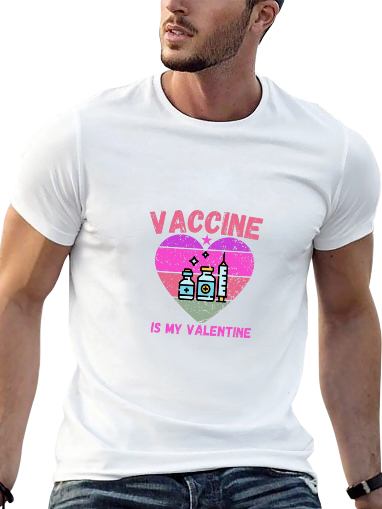 Vaccine Is My Valentine T-Shirt