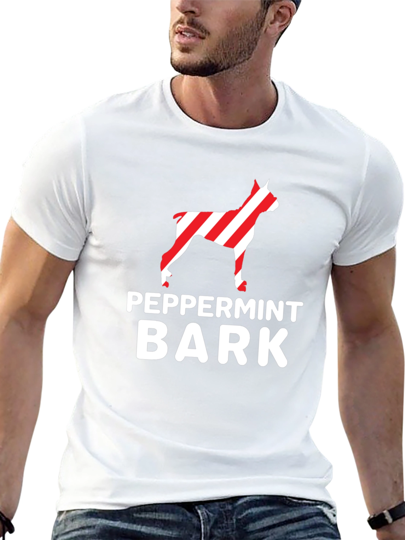 Peppermint Bark Dog Lover T-Shirt