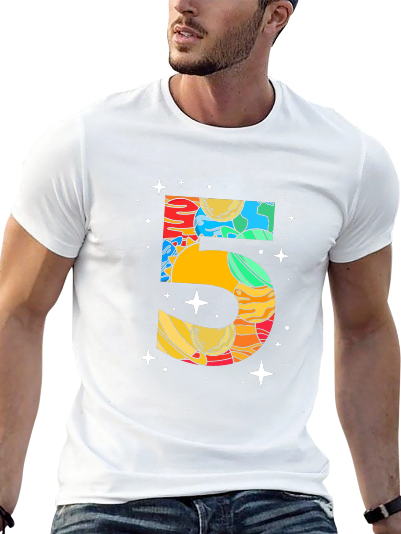 Planetary 5th Birthday Tee