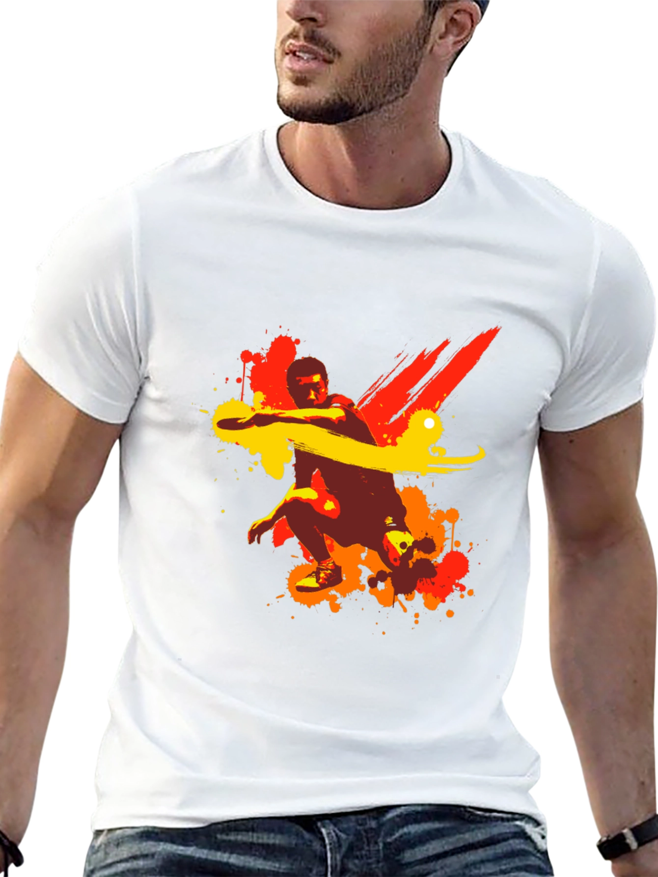 Skateboarding Graphic Tee - Cool Urban Style