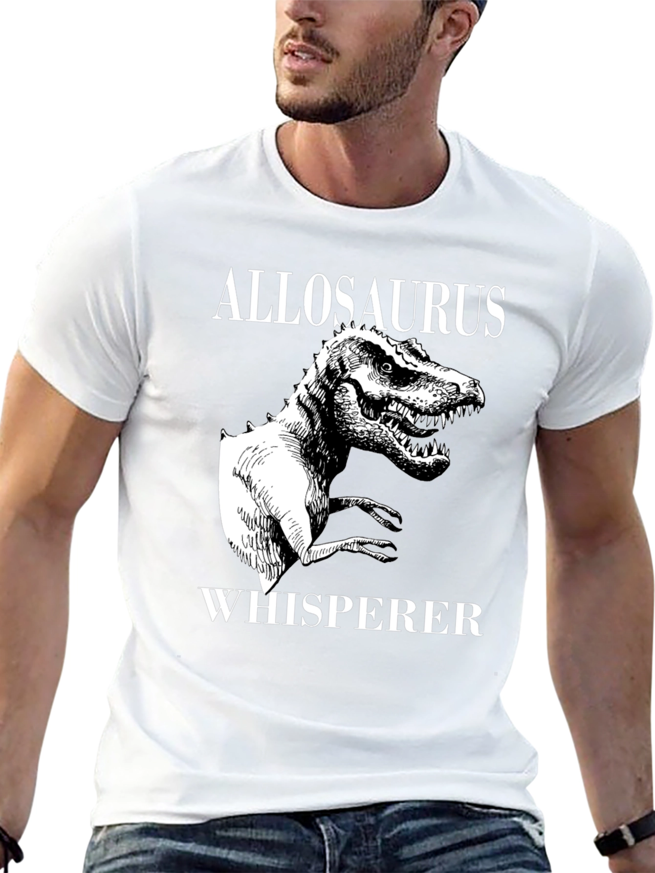 Allosaurus Whisperer Graphic T-Shirt