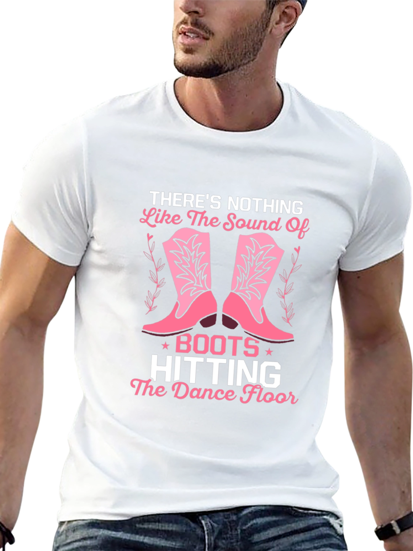 Cowgirl Boots Dance Floor Graphic Tee