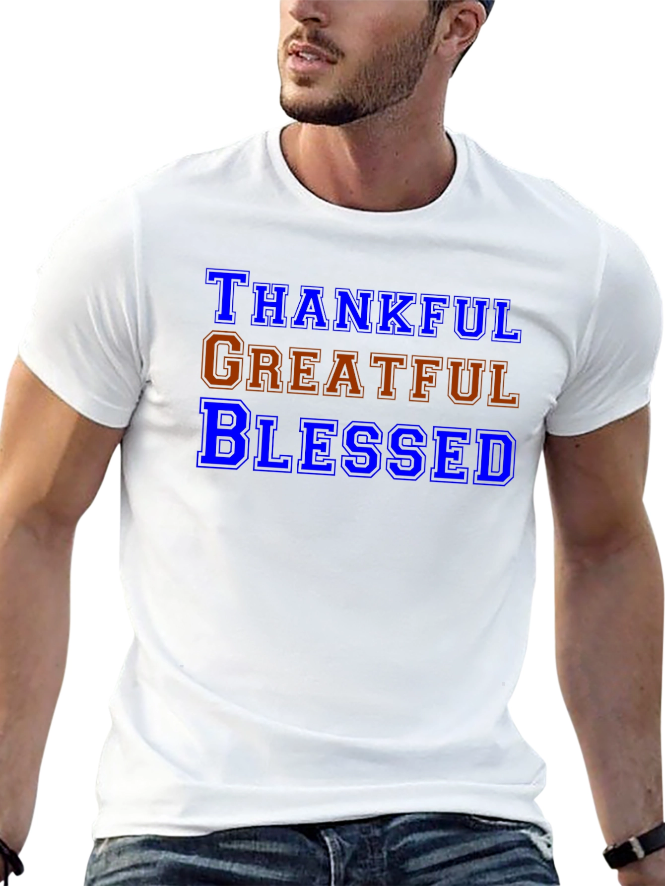 Thankful Grateful Blessed T-Shirt