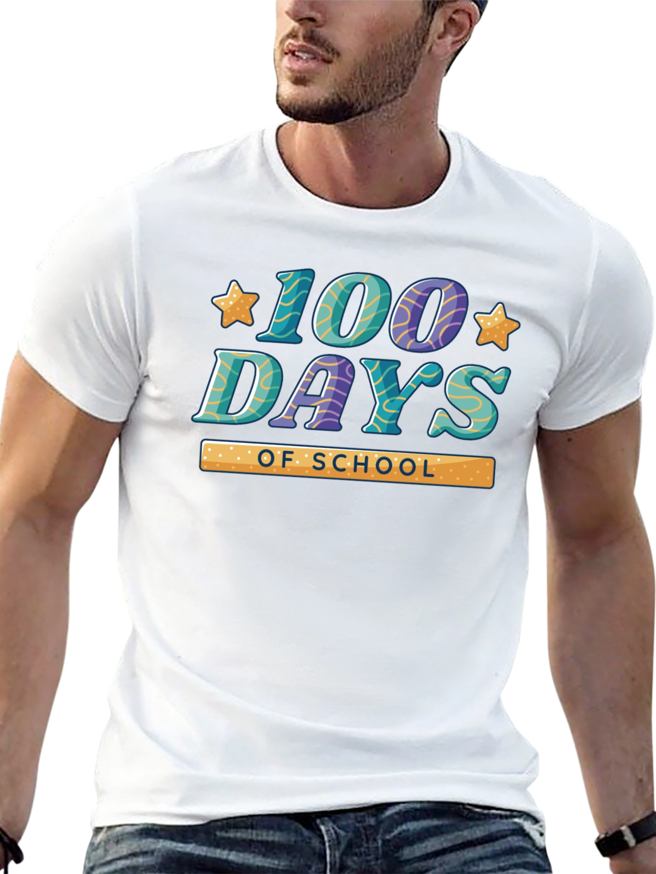 100 Days of School Graphic Tee