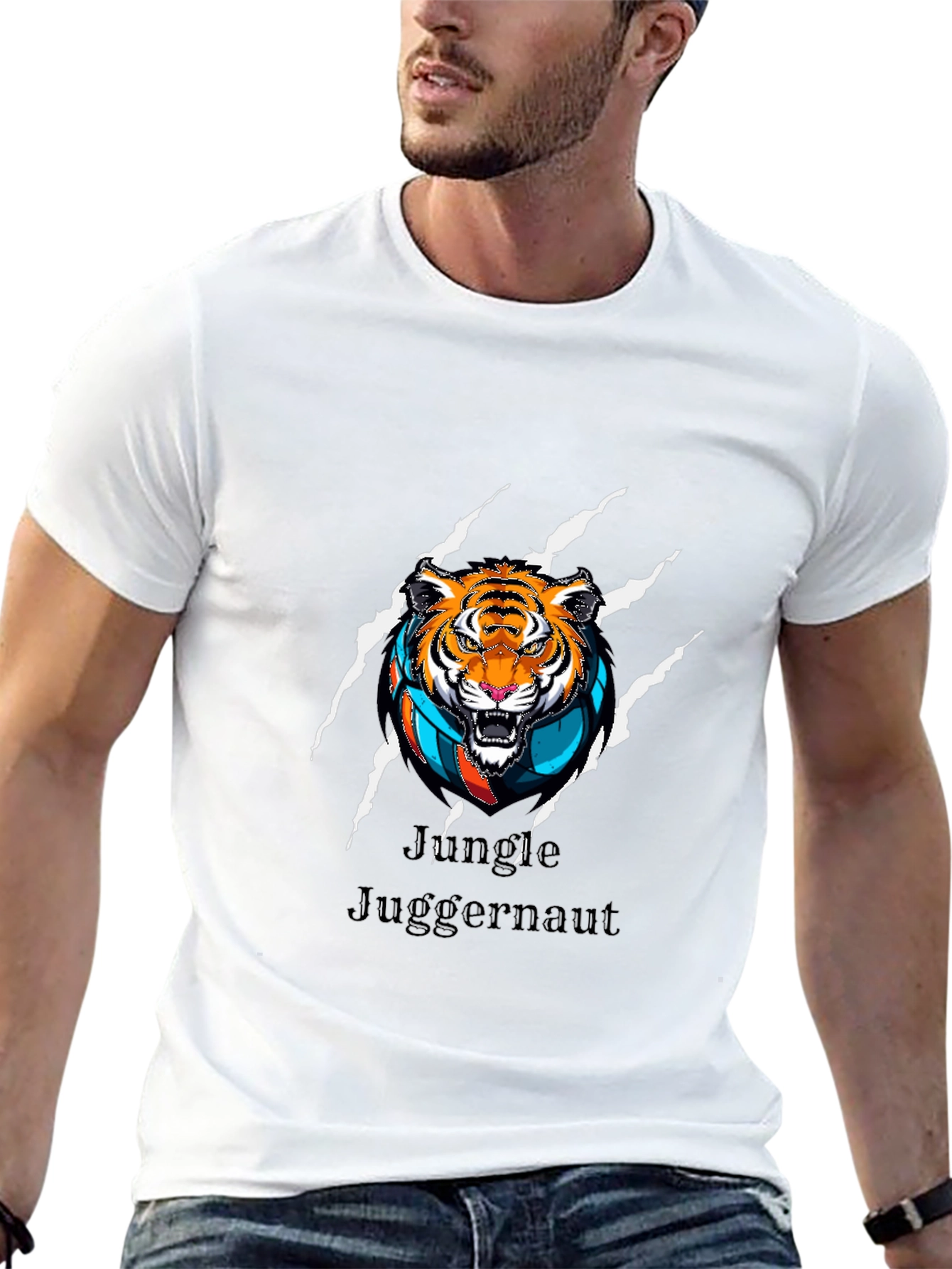 Jungle Juggernaut Tiger Graphic Tee
