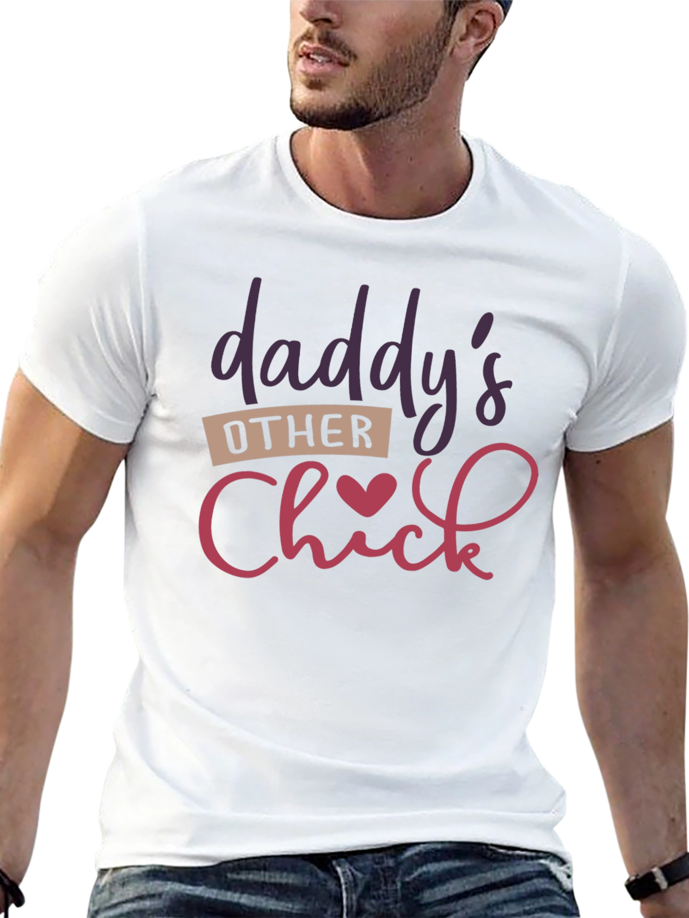 Daddys Other Chick Novelty T-Shirt