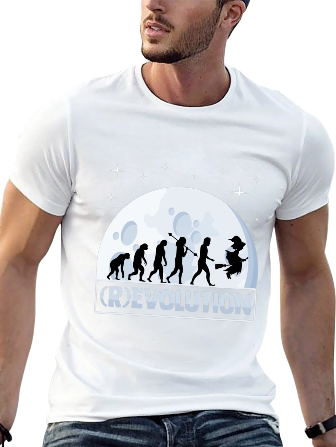 Evolution to Witch Black T-Shirt