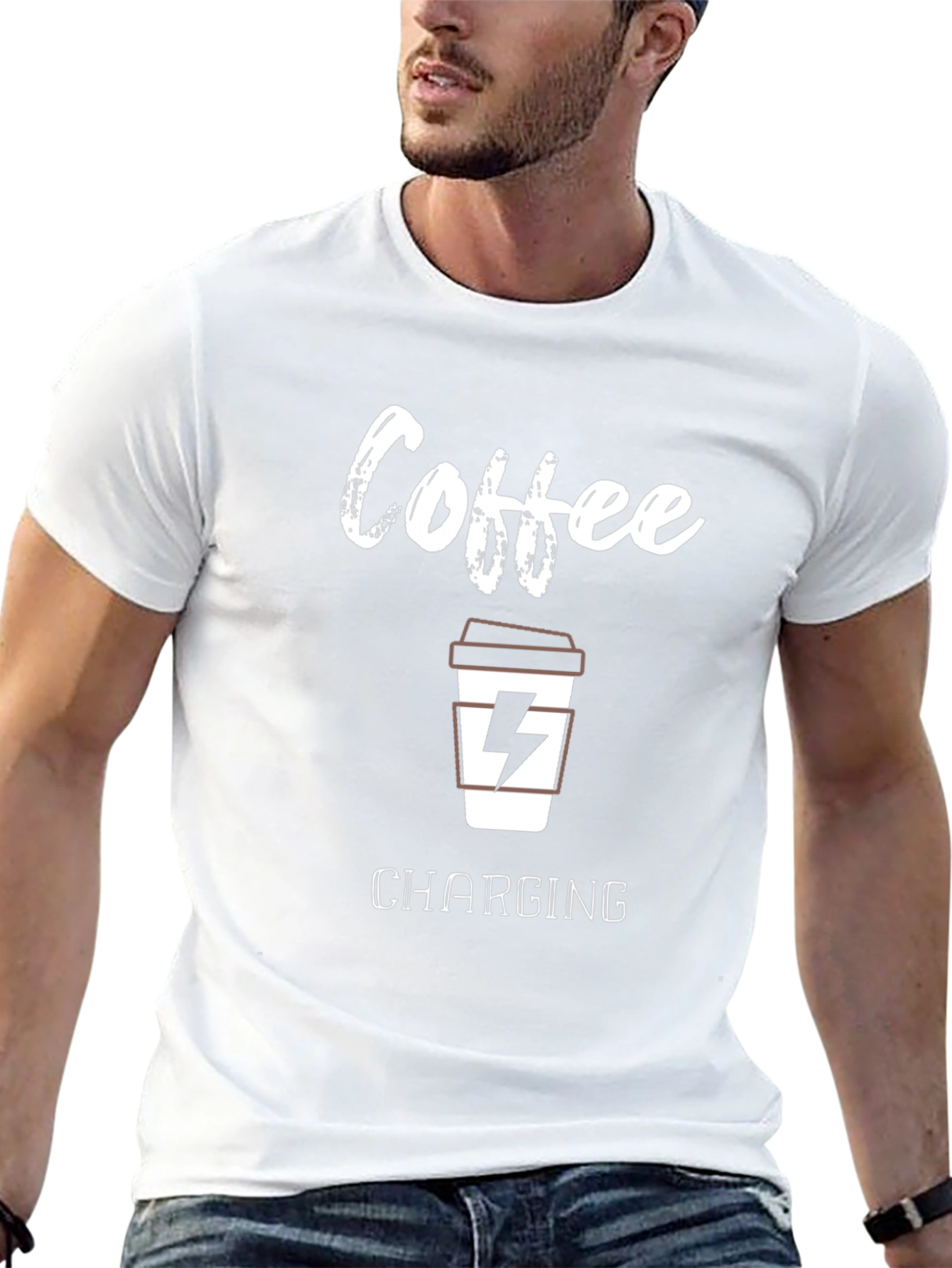 Coffee Charging T-Shirt