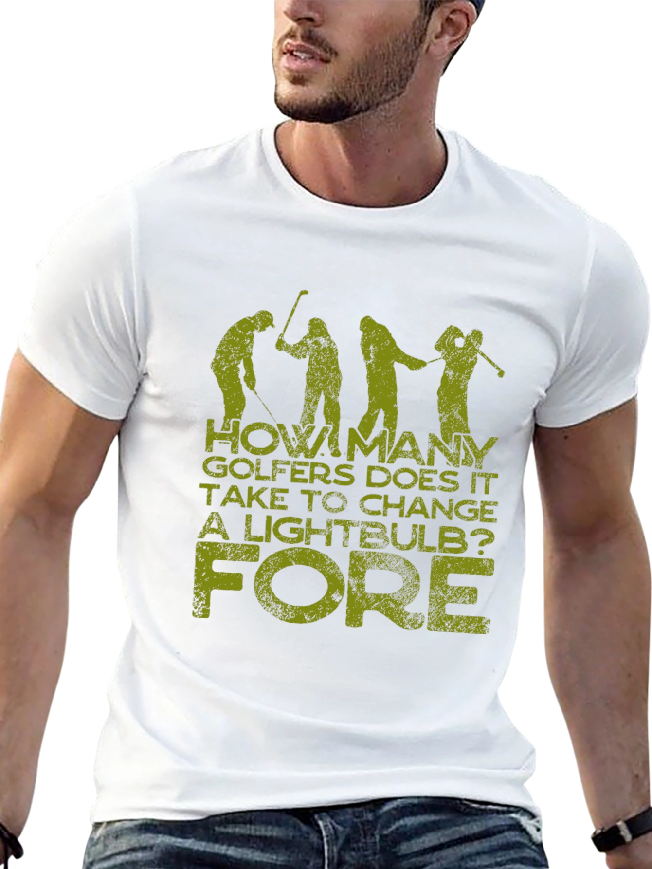 Golf Humor T-Shirt: How Many Golfers?
