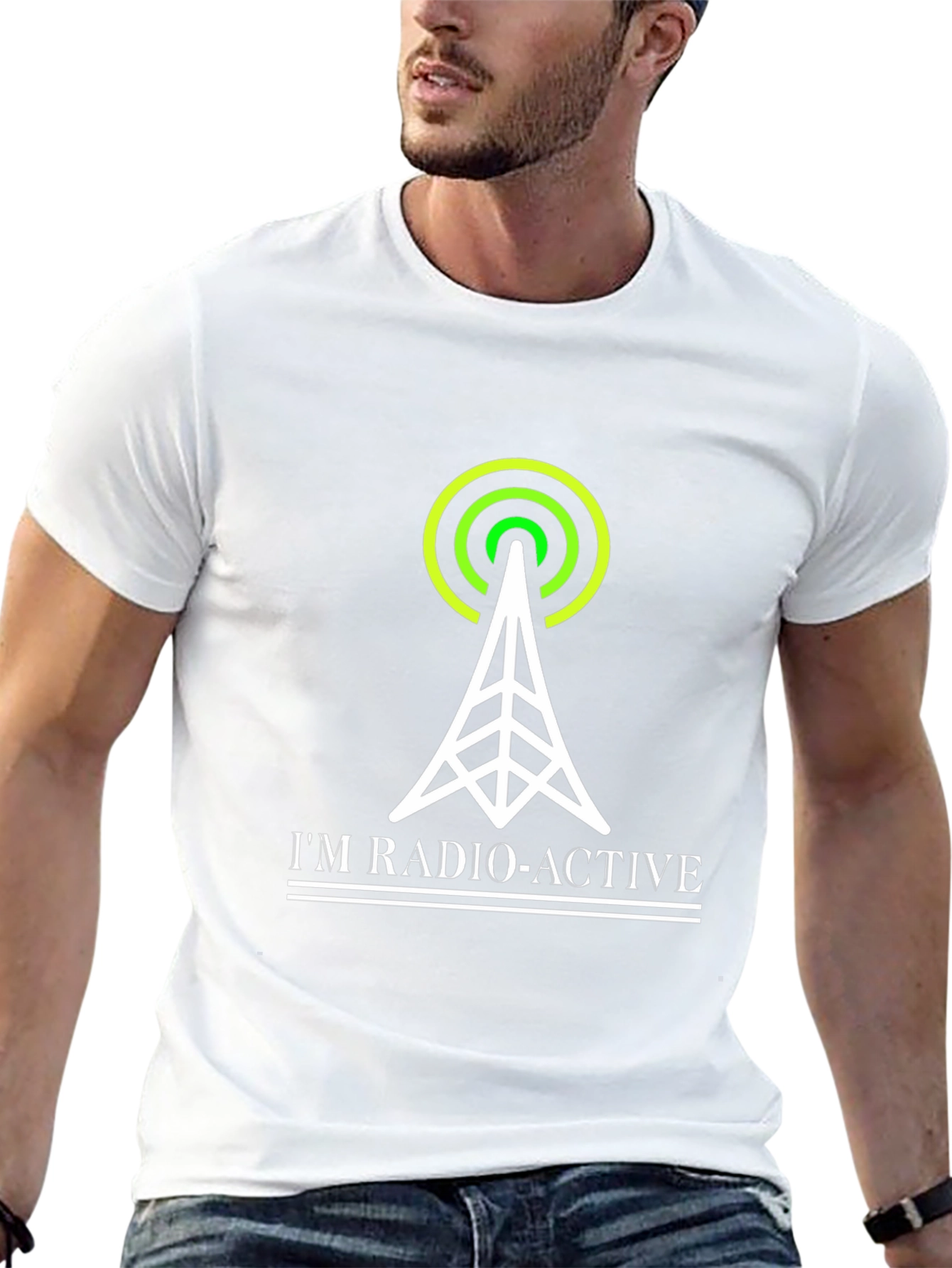 Radio-Active Graphic Tee - Black